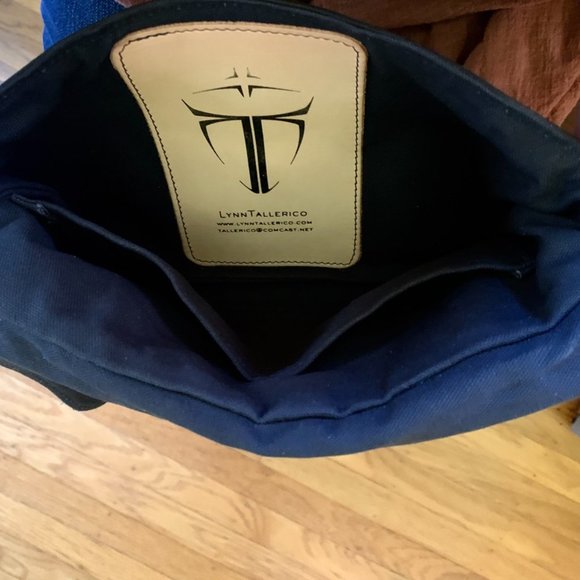 LYNN TALLERICO Black Chic Fringe Crossbody/Shoulder Bag - Picture 4 of 6